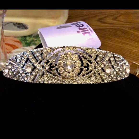 Princess Crowns White stones NWT combs attached. Good for prom or weddi… - Picture 2 of 5
